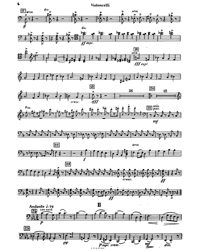 Salida hacia Fanático garra Piano Concerto No.2. Second Movement Cello Sheet Music by Dmitri  Shostakovich | nkoda