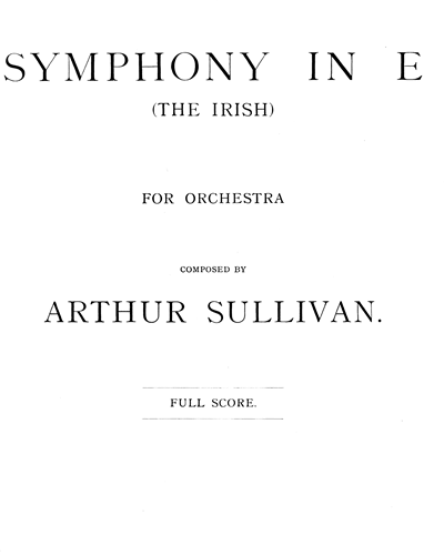 Symphony in E