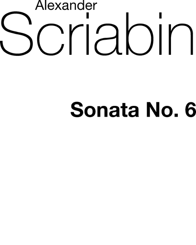 Piano Sonata No. 6, op. 62