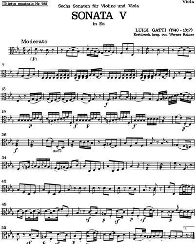 Sonata No. 5 in E-flat major