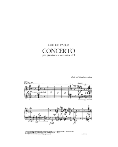 Piano Concerto No. 1