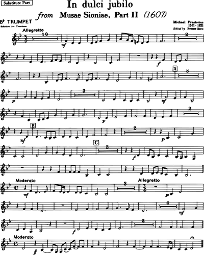 Trumpet in Bb (Trombone Alternative)