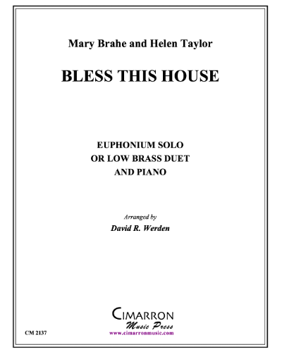 Bless This House Sheet Music By May H Brahe Nkoda