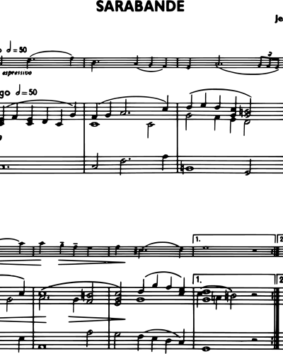 La Clarinette Classique, Vol. C: Sarabande