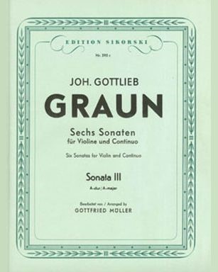 Six Sonatas for Violin and Continuo