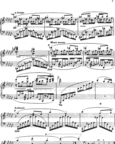 Six Pieces for Piano op. 20