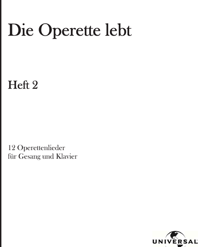 Die Operette lebt (Heft 2)