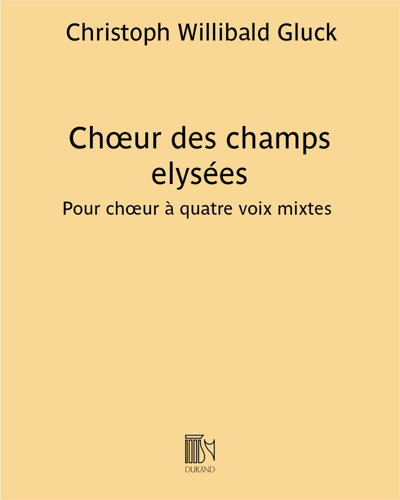 Chœur des champs elysées (extrait de l’opéra "Orphée")