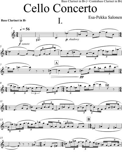 Bass Clarinet in Bb & Contrabass Clarinet in Bb