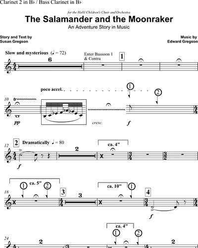 Clarinet in Bb 2/Bass Clarinet