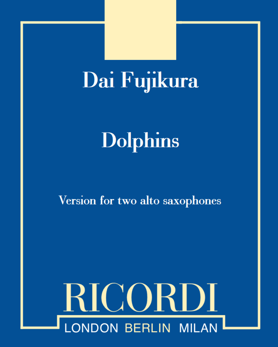 Dolphins - Version for two alto saxophones