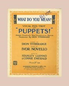 What Do You Mean? (from 'Puppets')