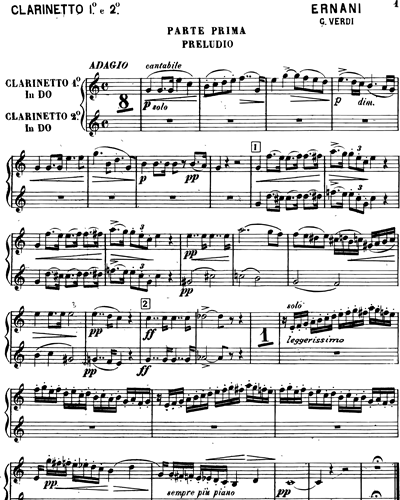 Clarinet in Bb 1/Clarinet in A 1/Clarinet in C 1 & Clarinet in Bb 2/Clarinet in A 2/Clarinet in C 2