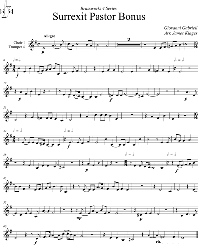 [Choir 1] Trumpet 4