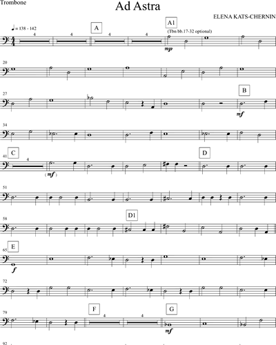 Trombone/Tuba (Optional)