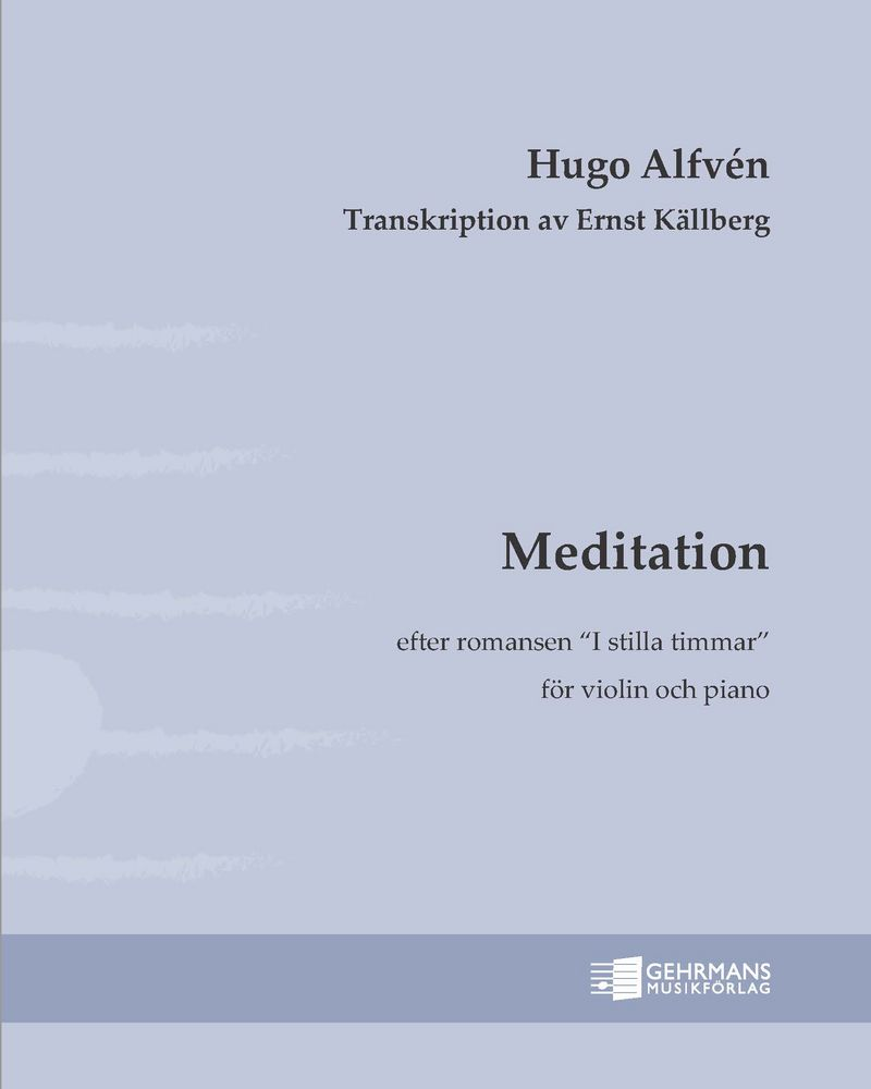 Meditation (arrangement of the romance "In Quiet Hours")
