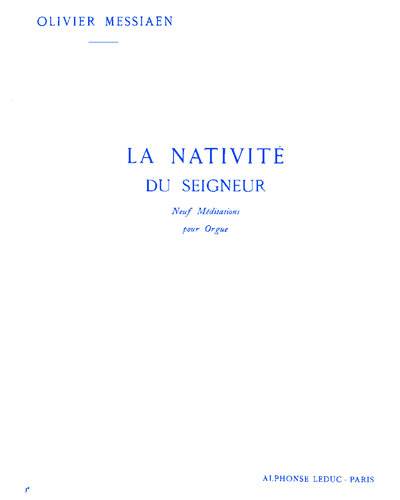 La Nativité du Seigneur, Vol. 3