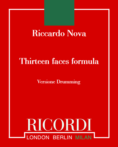 Thirteen faces formula (Versione Drumming)