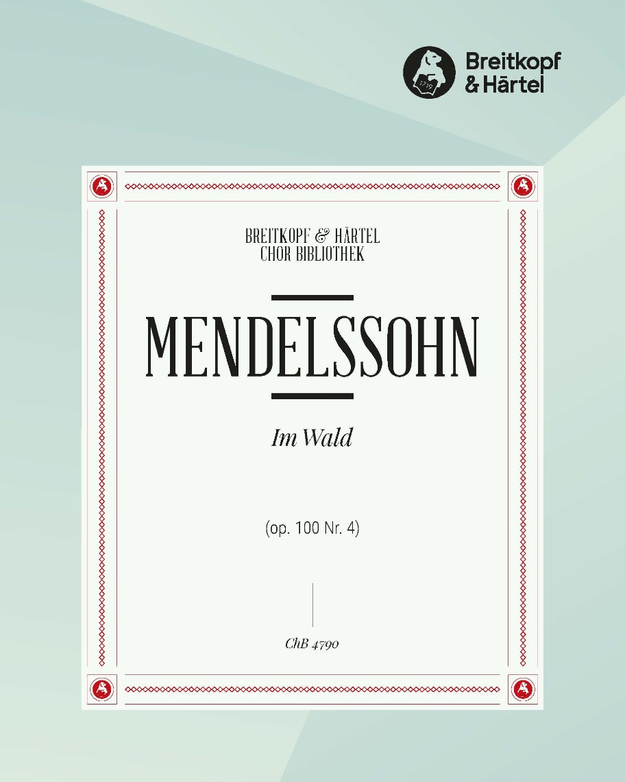 4 Lieder, op. 100 - No. 4: 'Im Wald, O Wald, du kühlender Bronnen'