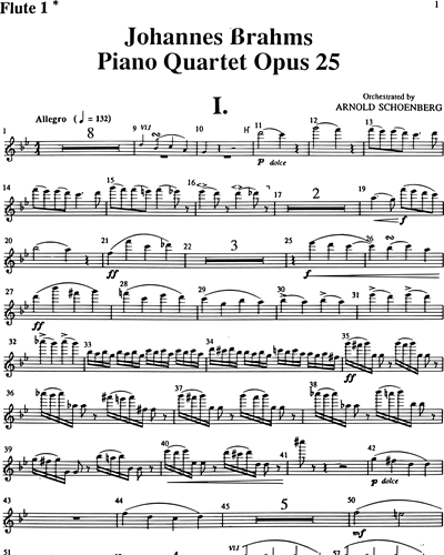 Piano Quartet in G minor for Orchestra, Op. 25