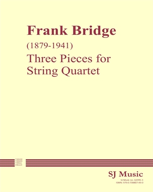 Three Pieces for String Quartet, H. 43