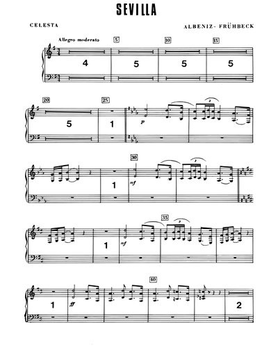 Sevilla (n° 3 de la "Suite Española") - Para orquesta