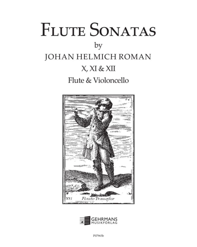 Flute Sonatas: 10, 11 & 12