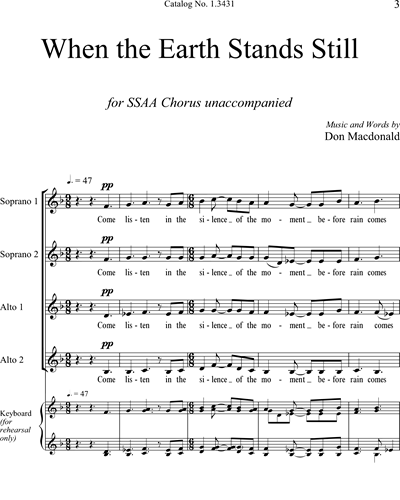 When The Earth Stands Still