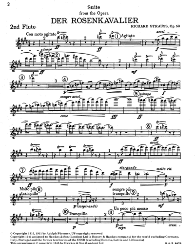 Der Rosenkavalier Suite, op. 59