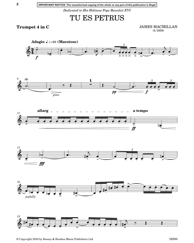 Trumpet 4 in C