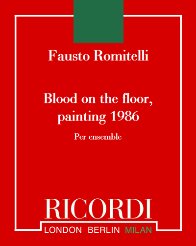 Blood on the floor, painting 1986