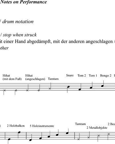 Percussion 1