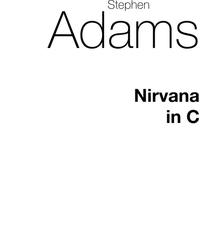 Nirvana (in C major)