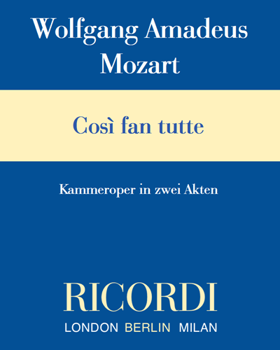 Così fan tutte, K. 588