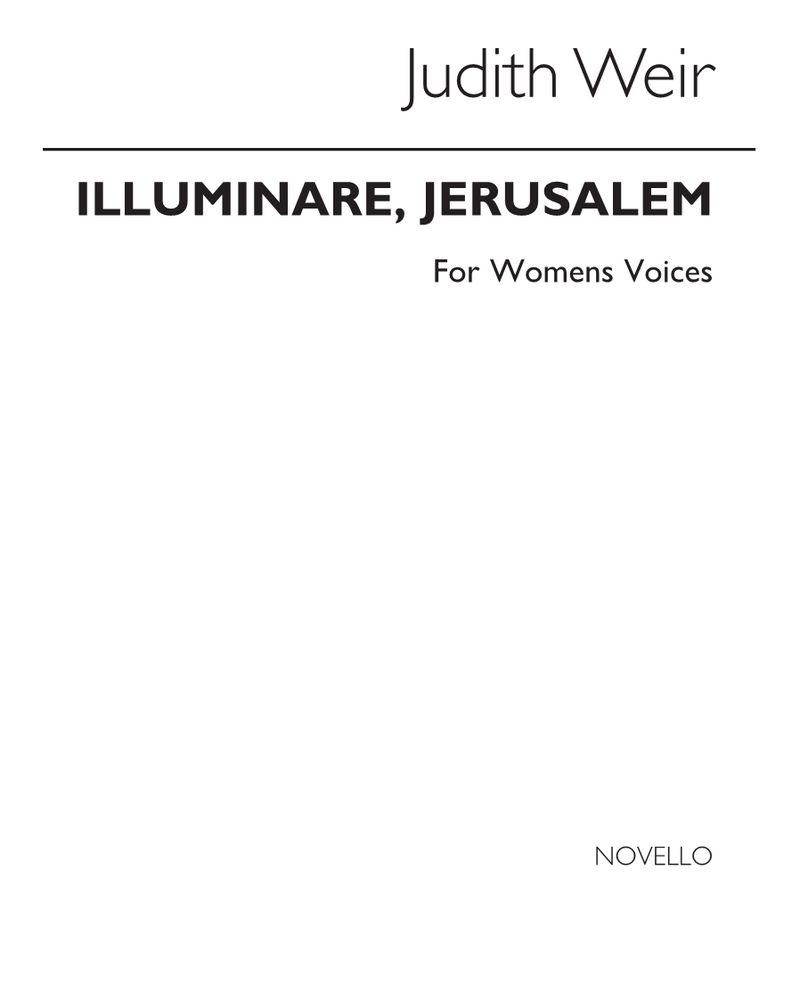 Illuminare, Jerusalem