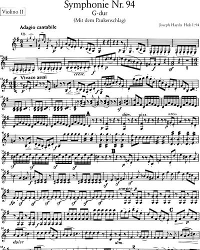 Symphonie Nr. 94 G-Dur Hob I:94