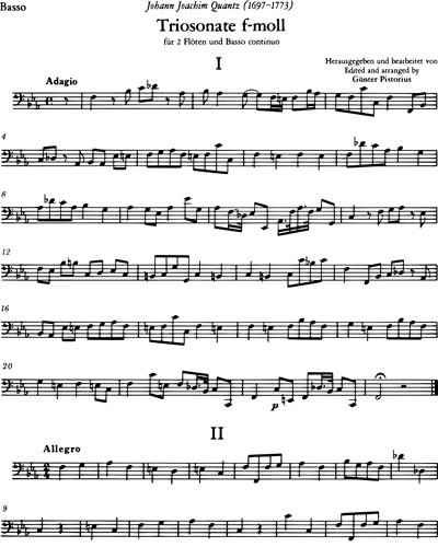 Trio Sonata in F minor
