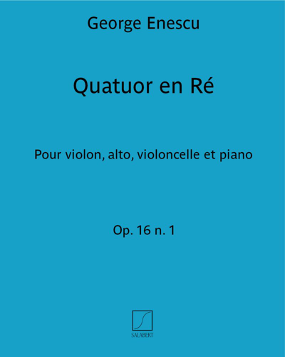 Quatuor en Ré Op. 16, n.1