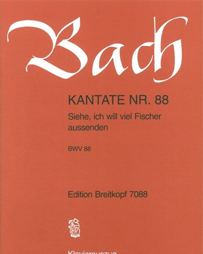 Cantata BWV 88: 'Siehe, ich will viel Fischer aussenden'