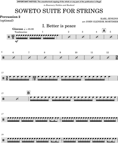 Percussion 2 (Optional)