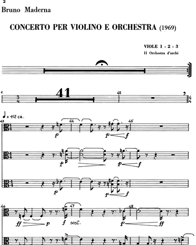 [Orchestra 2] Viola I-III