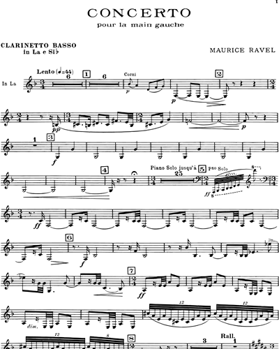 Bass Clarinet & Bass Clarinet in A