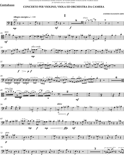 Concerto for Violin, Viola and Chamber Orchestra
