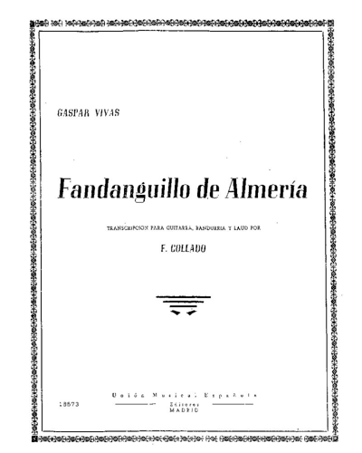 Fandanguillo de Almería