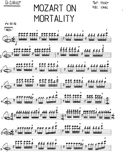 Mozart on Mortality