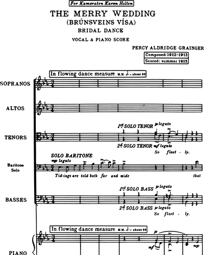 Vocal Score