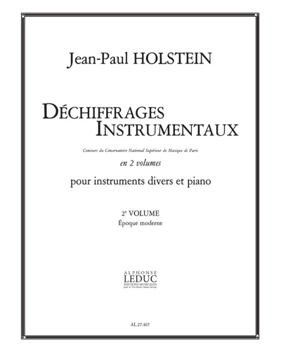 Déchiffrages instrumentaux en 2 volumes, Vol. 2