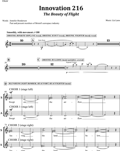 Chorus Score (Optional)