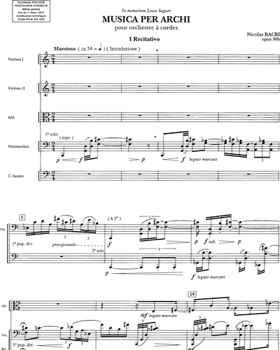 Musica per archi Op. 36b