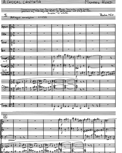 Choral Cantata, A